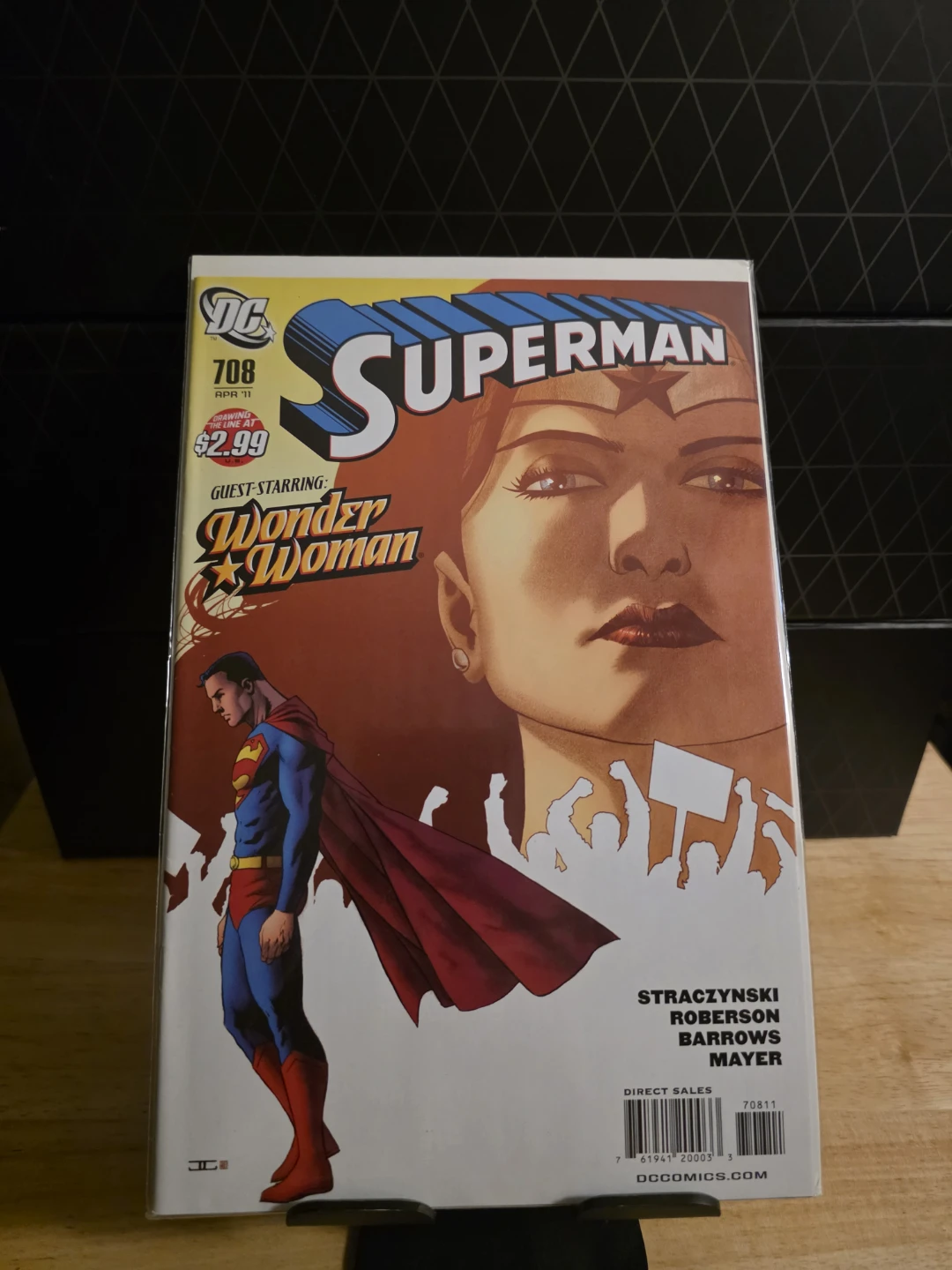 Superman #708 Comic Book - Wonder Woman Guest Star