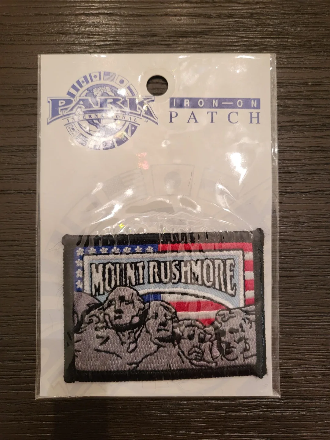 Mount Rushmore Iron-On Patch - New in Package