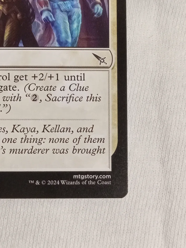 Magic The Gathering 'On the Job' Card image indicator(6)