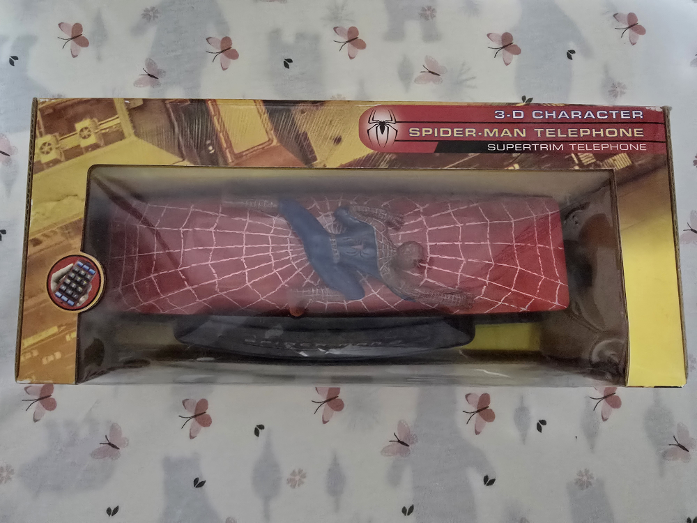 Spider-Man 3-D Character Supertrim Telephone - New in Box - photo 2