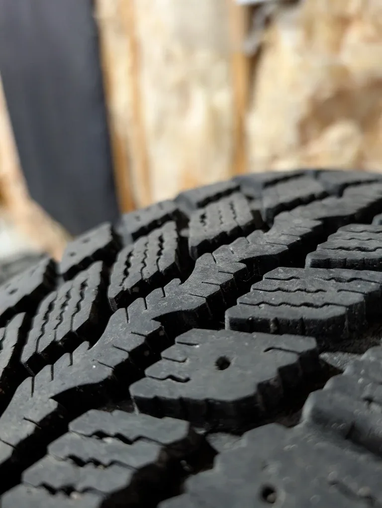 (4)-195/70R14 Winter Tires On Multi-Fit Rims 5x100 & 5x115 image indicator(5)