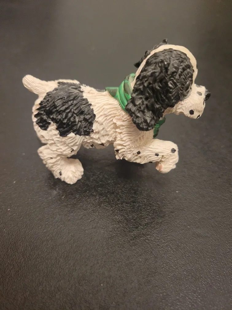 Dog Figurine with Green Scarf image indicator(3)