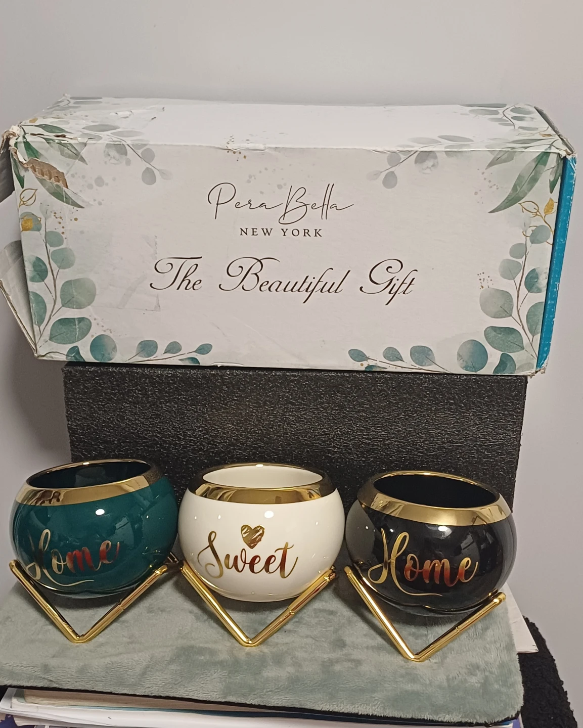 Pera Bella New York Decorative Pots - Set of 3