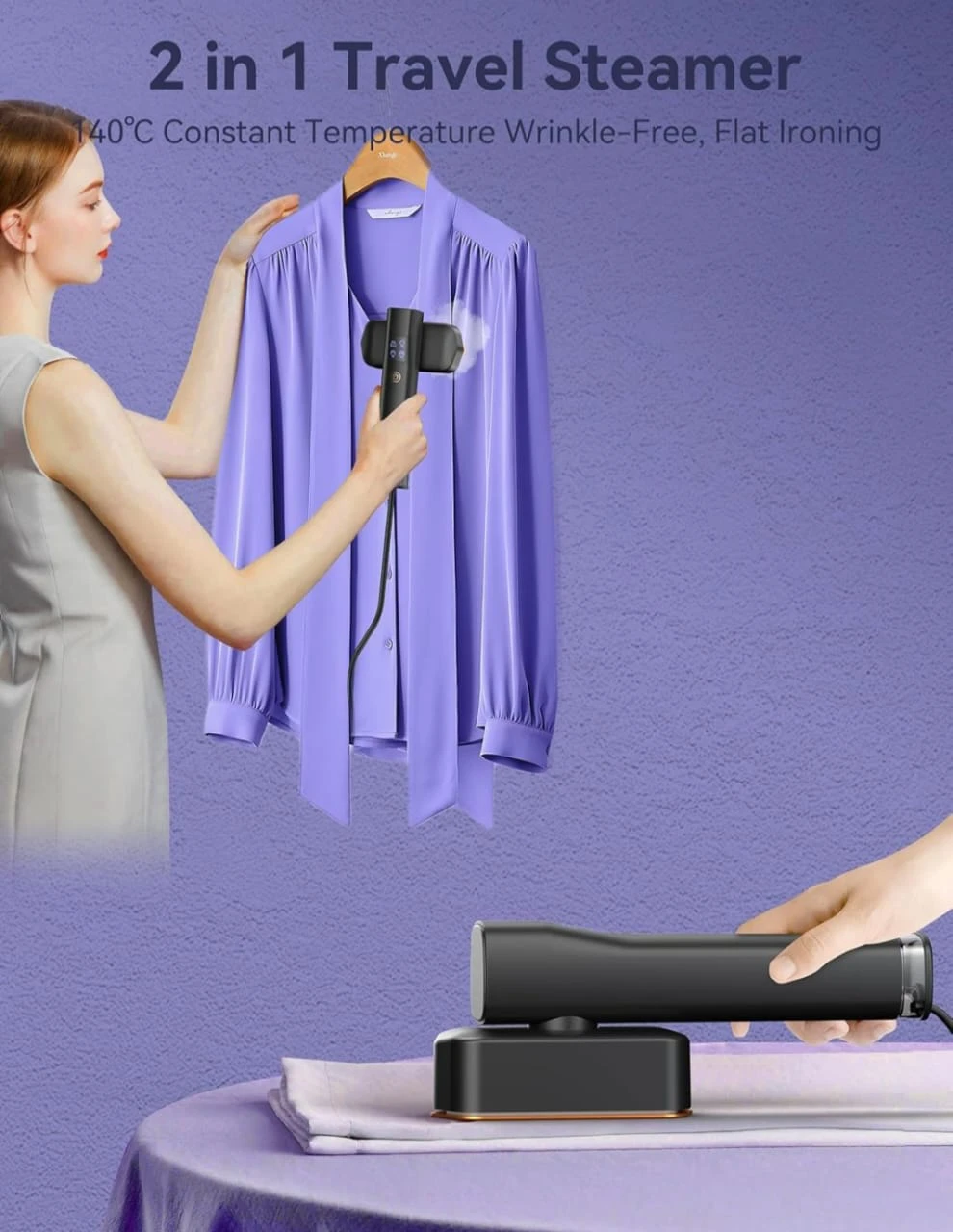 Andohai Handheld Steamer Iron - Like New! - photo 2