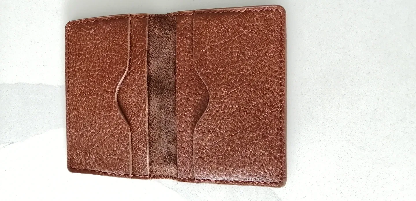 Aldo Brown Leather Cardholder image indicator(2)