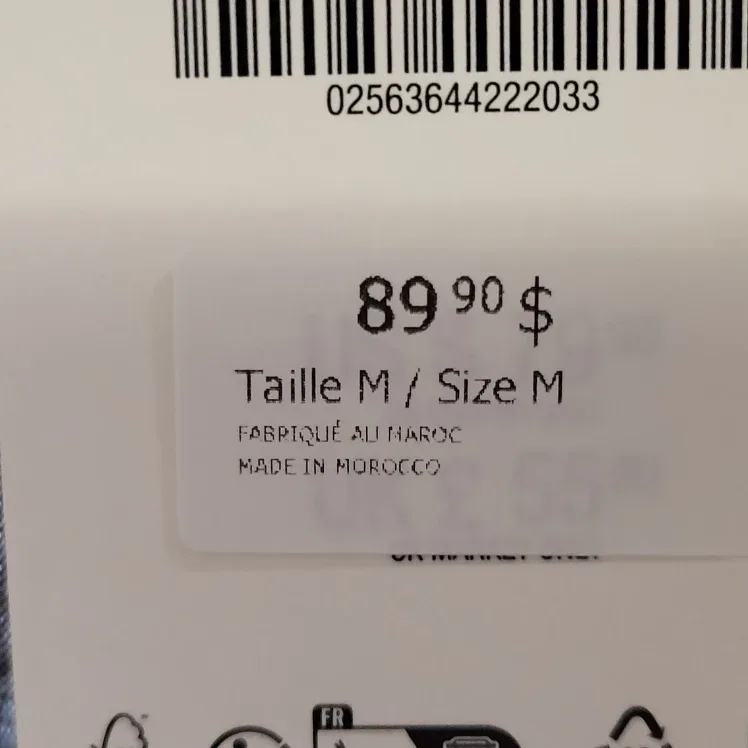 New Zara Silver Jacket - Size M Retail $89.90 image indicator(4)