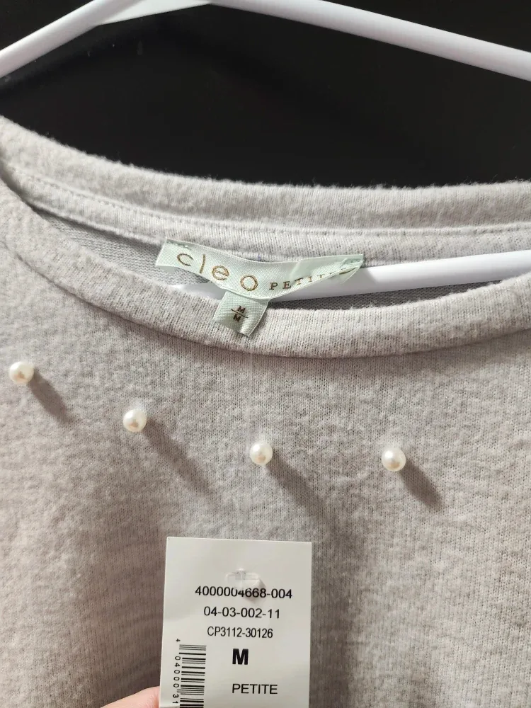Cleo Petite Grey Sweater - Size M image indicator(2)