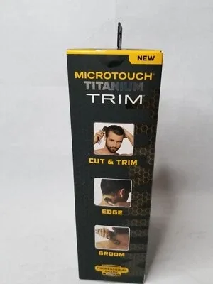 MicroTouch Titanium Trim Haircut & Body Groomer image indicator(2)