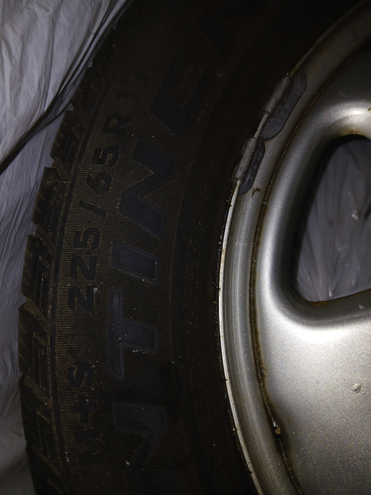 Set of 17" Honda Rims