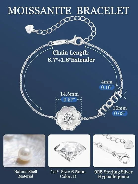 Diamond Bracelet for Mom BNIB image indicator(3)