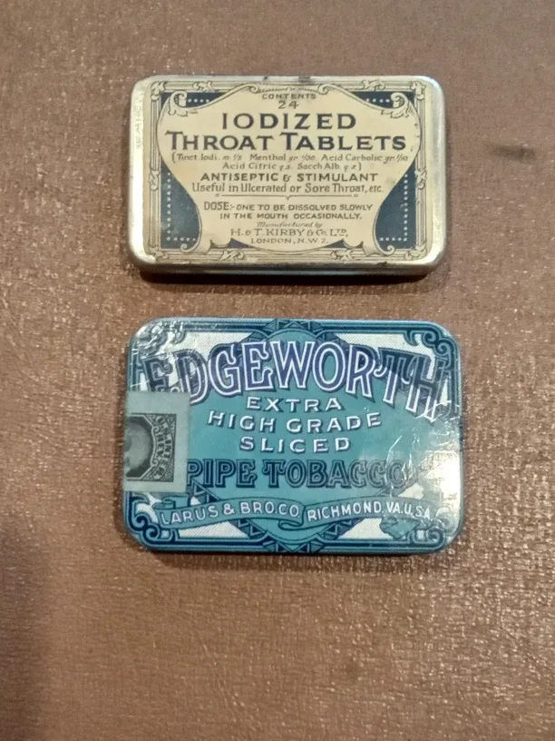 Vintage Edgeworth Tobacco Tin