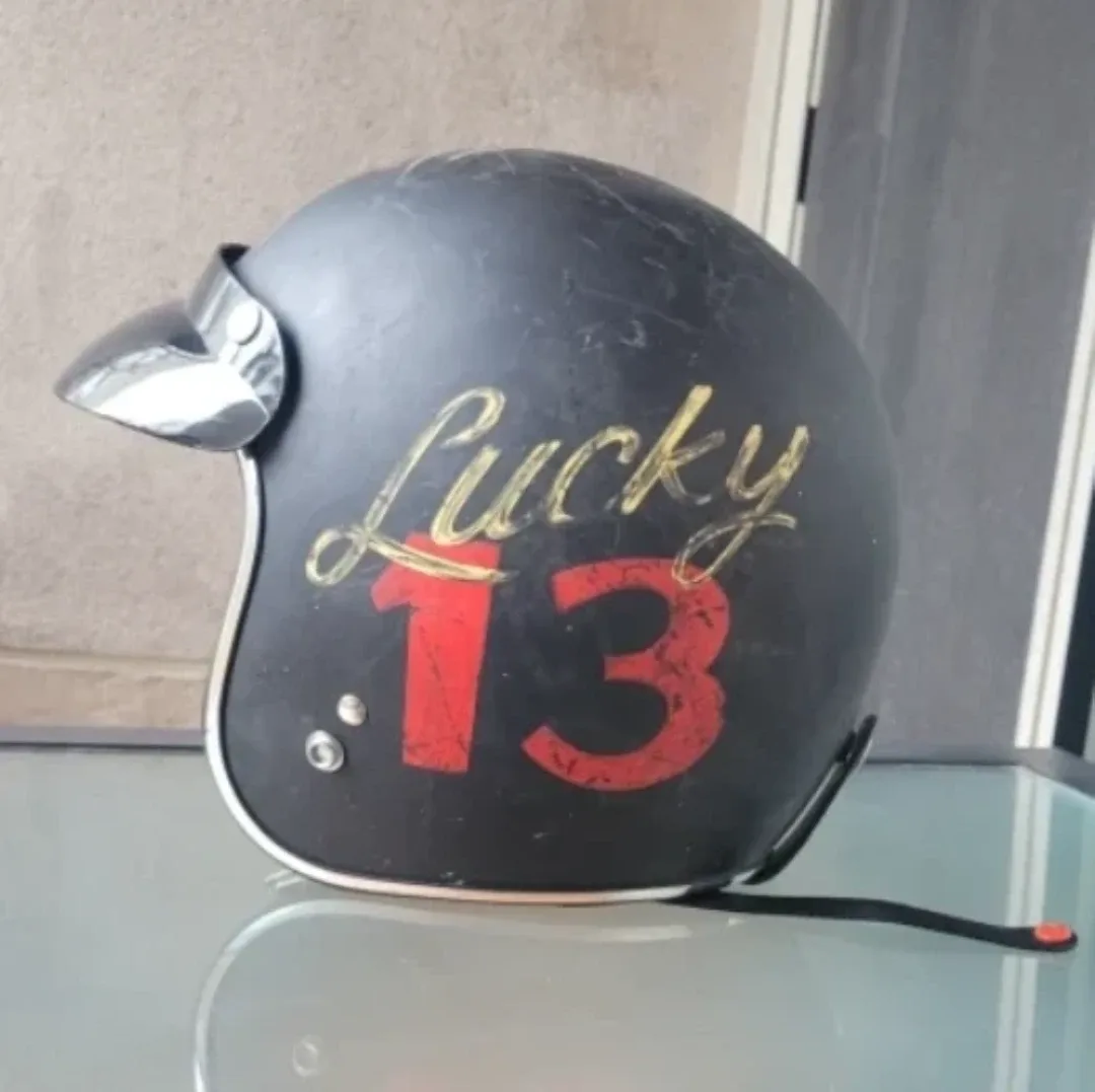 Primo Lucky 13 Motorcycle Helmet - Size L