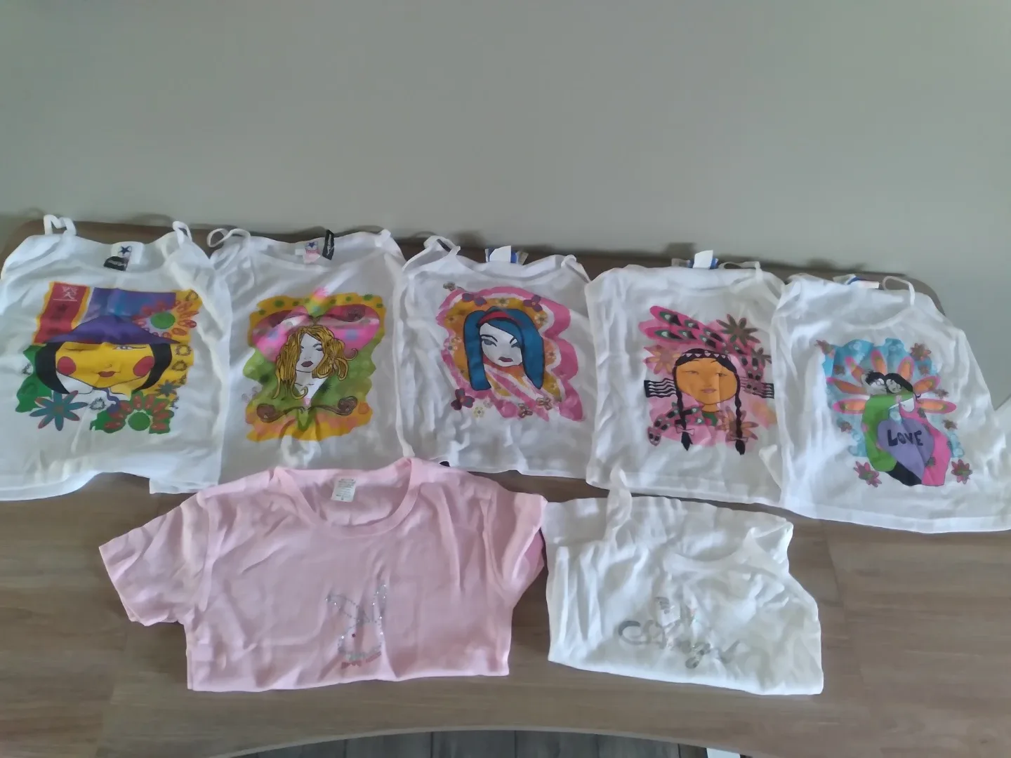 Girls tshirts and tank tops