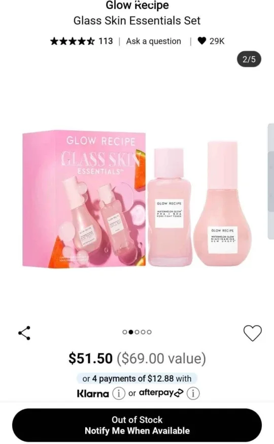 Glow Recipe Glass Skin Essentials Set