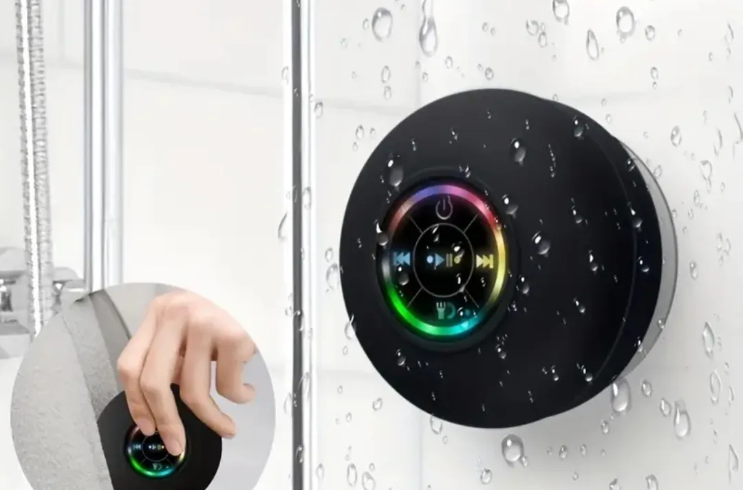 💦 Waterproof Bluetooth Speaker 🔊✨ Vivid Sound, Splash-Proof! image indicator(2)