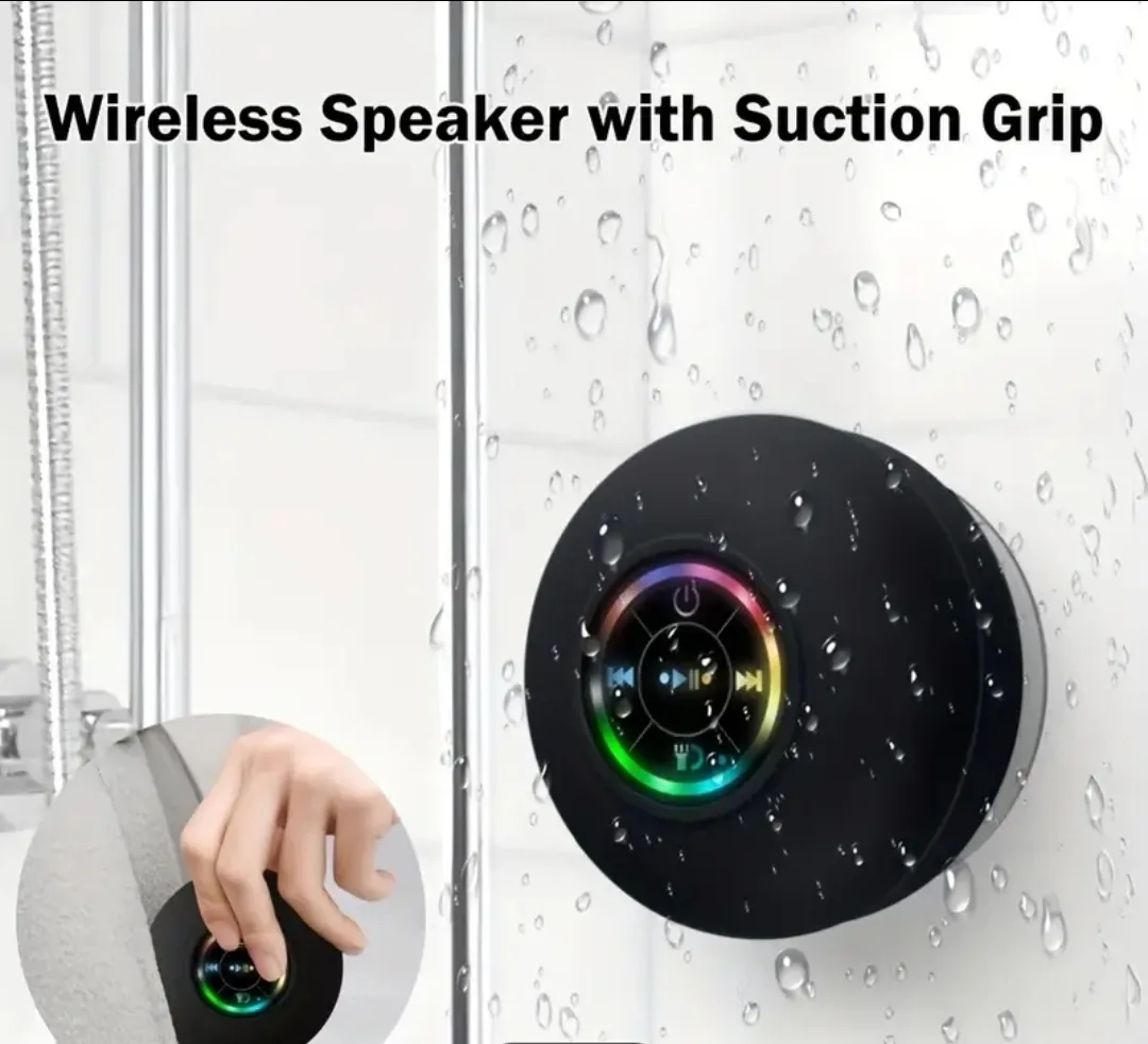 💦 Waterproof Bluetooth Speaker 🔊✨ Vivid Sound, Splash-Proof! image indicator(7)