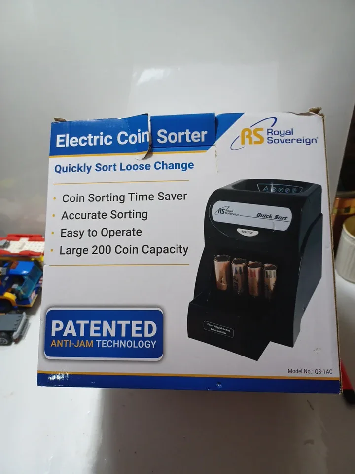 Royal Sovereign Electric Coin Sorter - Used twice image indicator(3)