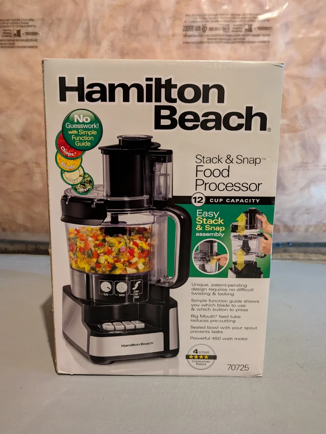 Brand new Hamilton Beach Food Processor - 12 Cup