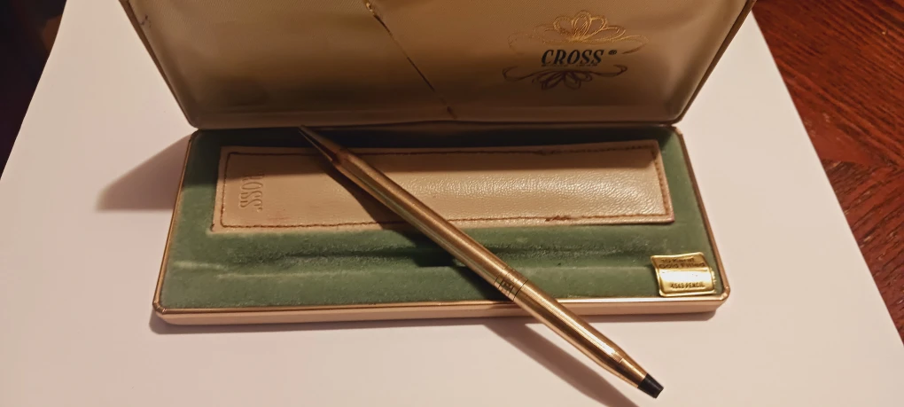 Cross 10 Karat Gold Filled 4543 Pen with Box - photo 4