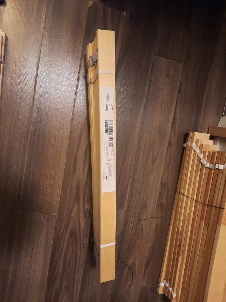 $15 IKEA LURÖY Slatted bed base, Queen 1/2