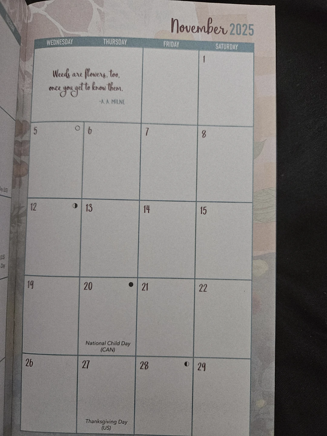 🥕🥕Free Floral Inspirations 2-Year Planner 2025-2026 - photo 4