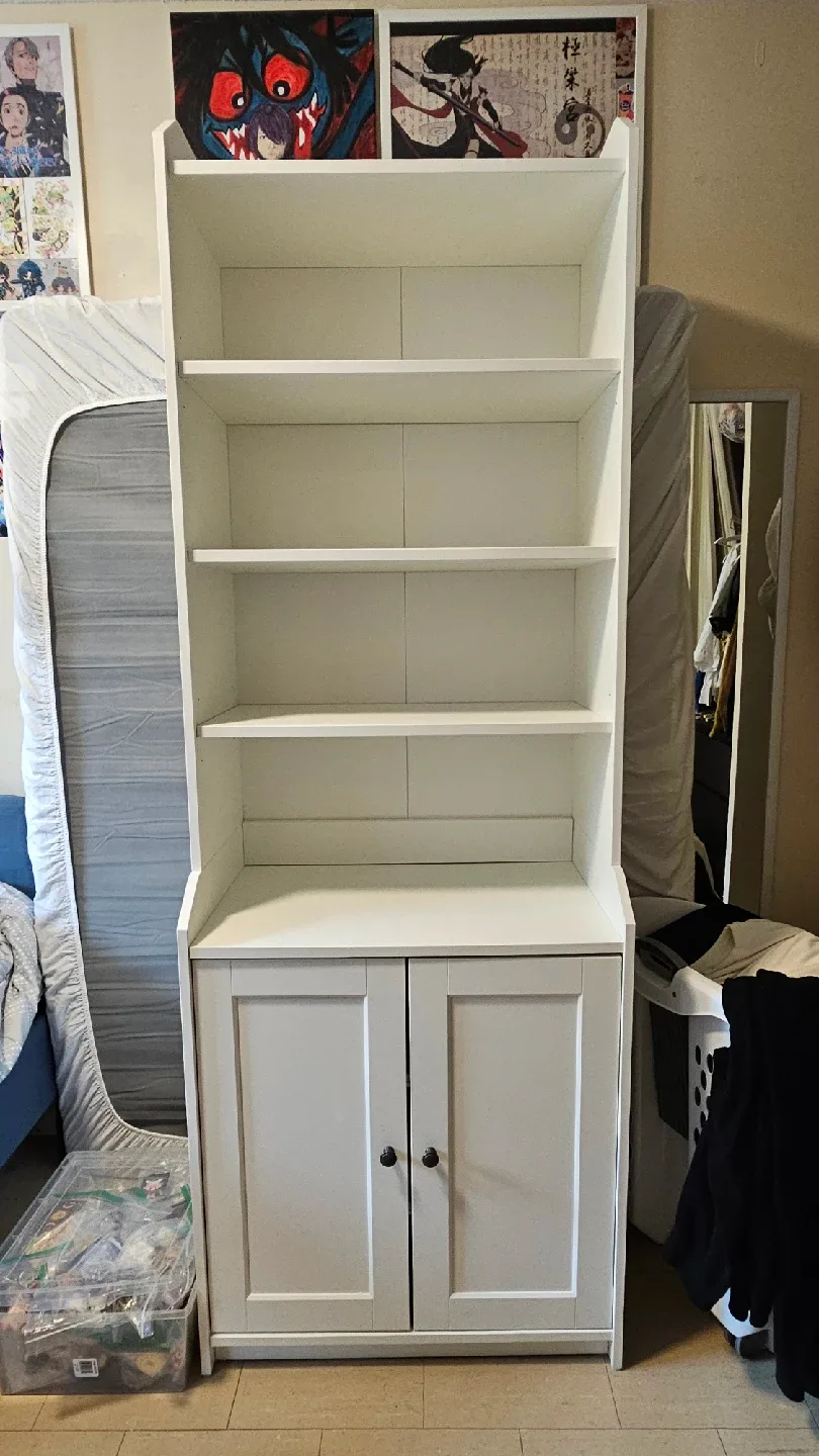 Ikea White Hauga Shelf thumbnail