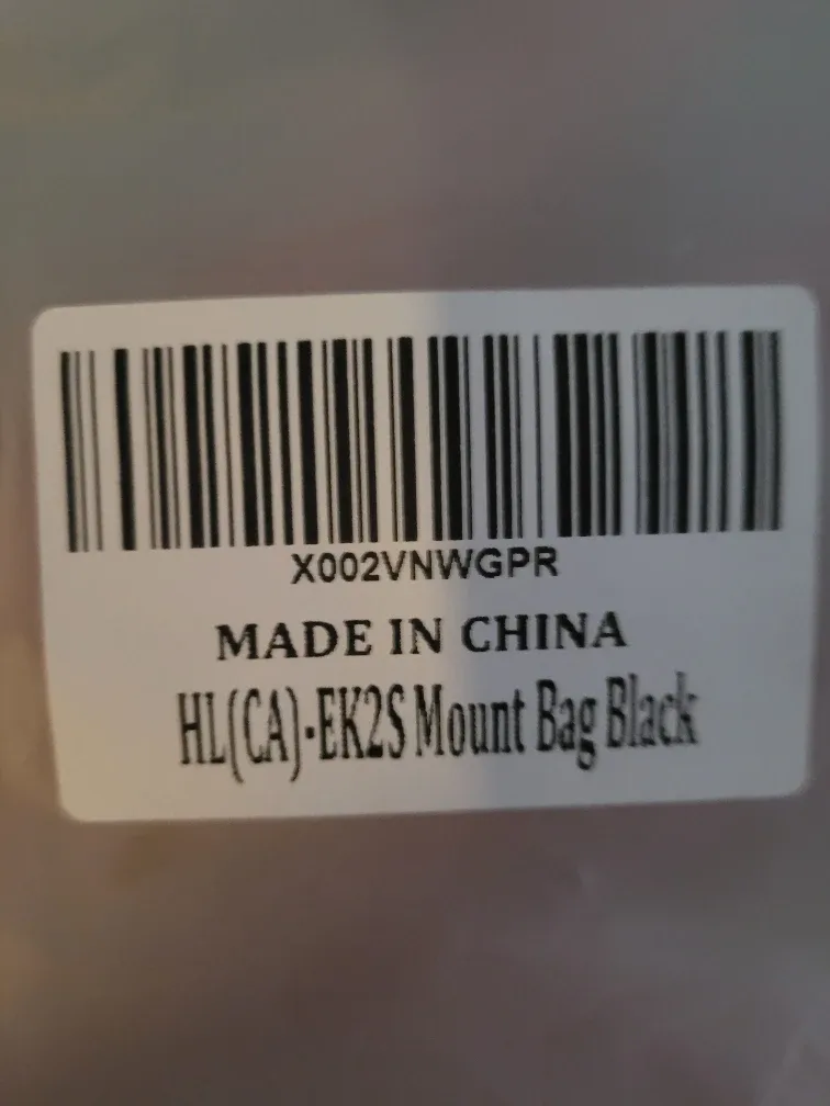 HL(CA)-EK2S Mount Bag - Black image indicator(2)