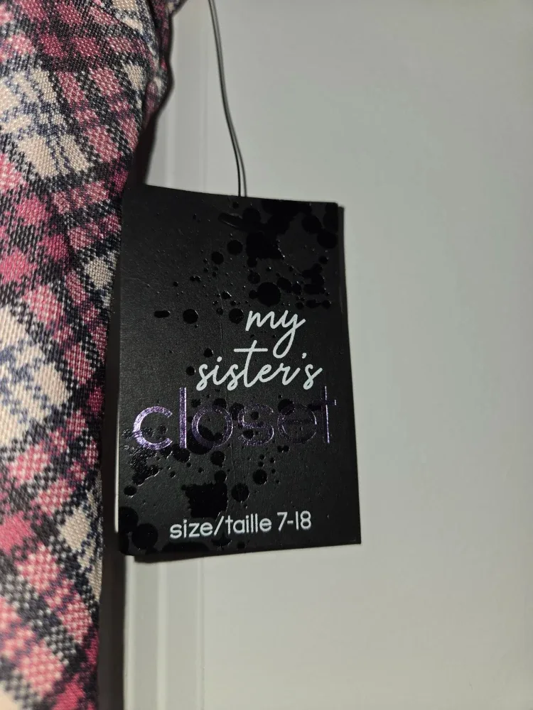 My Sister's Closet Plaid Dress - Size 7-18 image indicator(4)