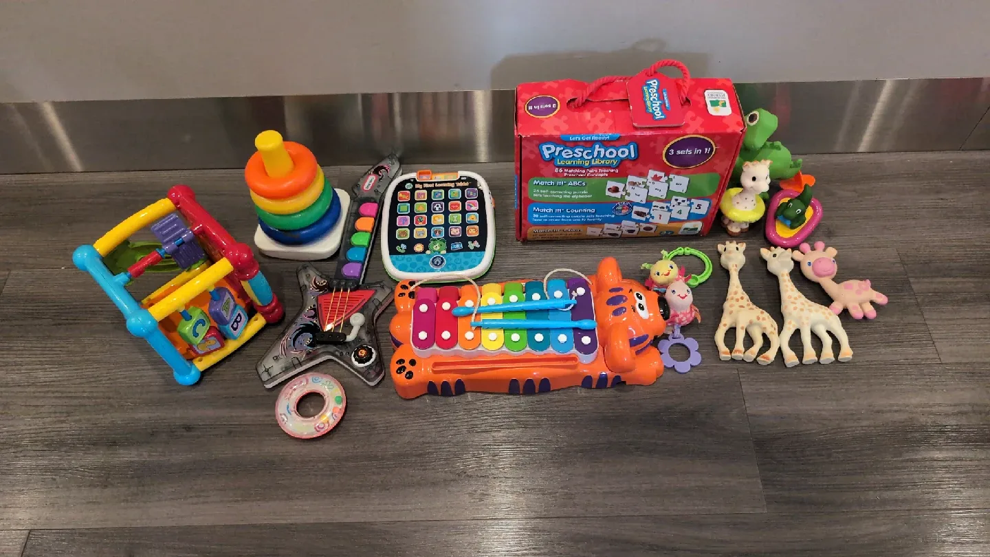 Kids Toy Bundle - VTech, LeapFrog, Little Tikes thumbnail