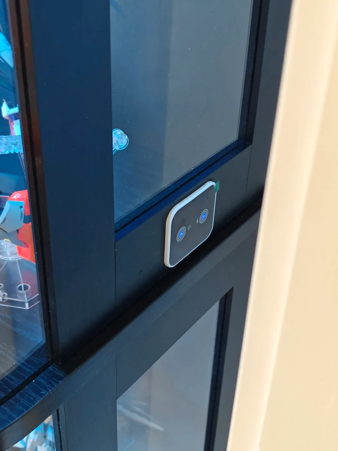 Black Display Cabinet with Glass doors - best offer image indicator(5)