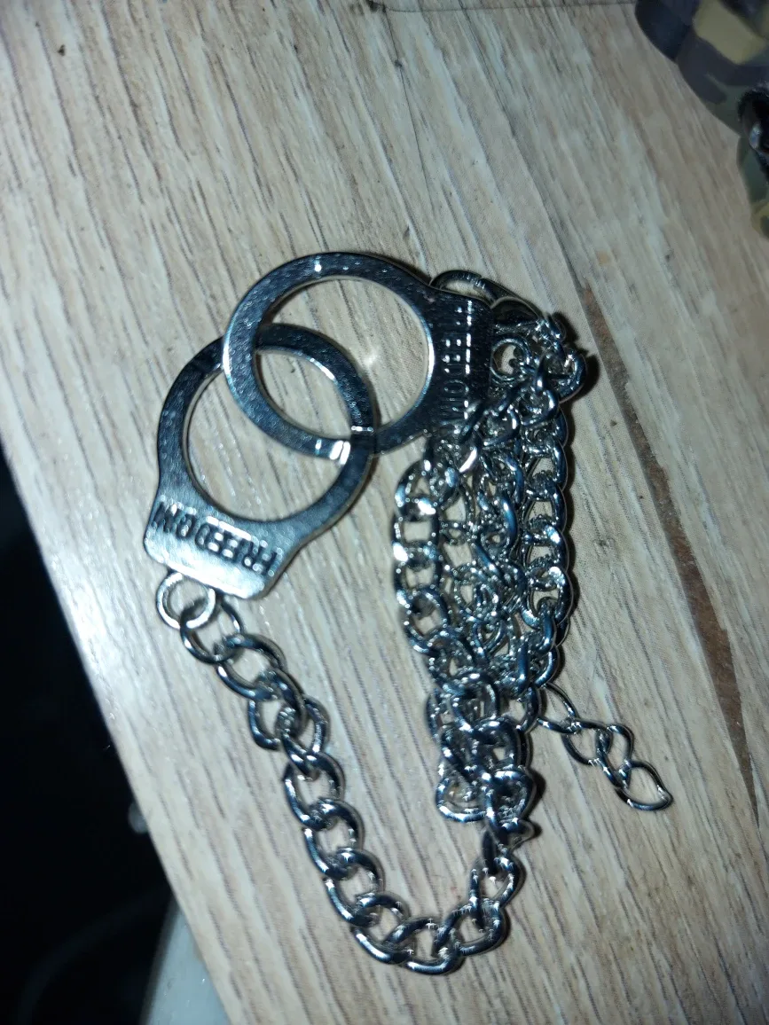 Freedom Handcuff Keychain
