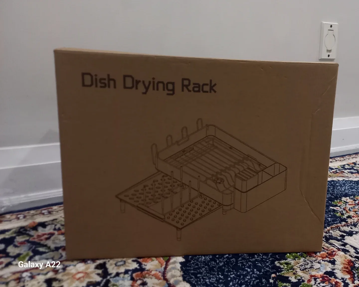 Extendable Dish Drying Rack - Black image indicator(5)