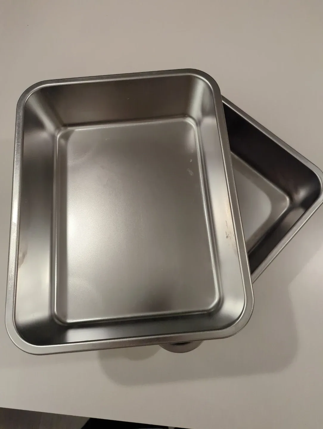 E-far Rectangular Deep Cake Baking Pans (Set of 2)- New