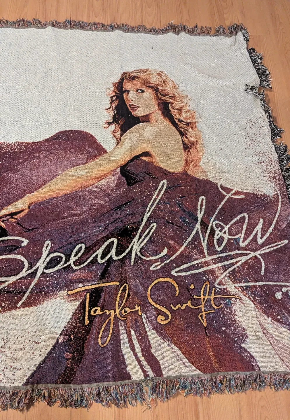 Taylor Swift Speak Now Woven Blanket image indicator(4)