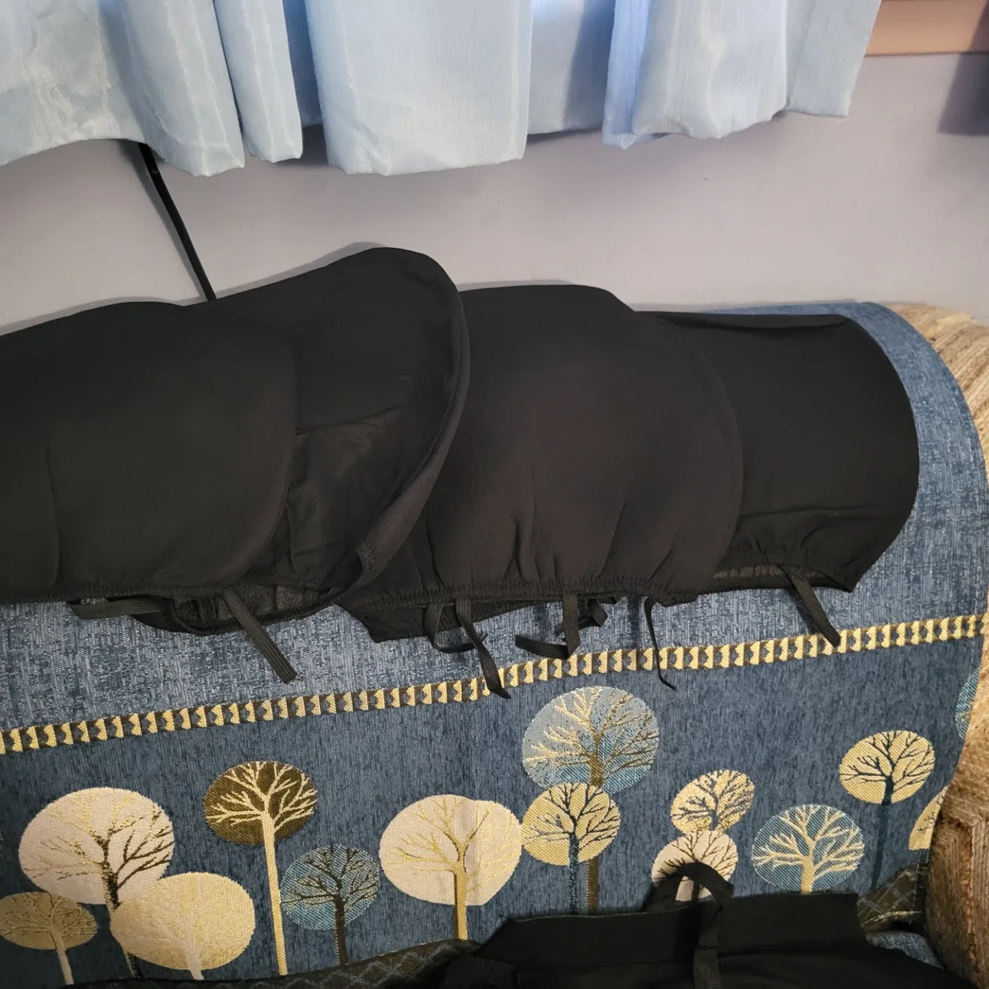 Blue & Black SUV Van Seat Covers image indicator(8)