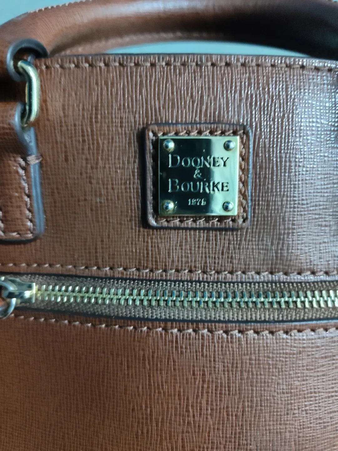 Dooney & Bourke Brown Satchel image indicator(9)