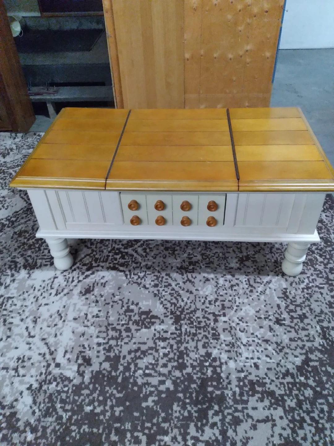 Coffee Table with Storage - photo 2