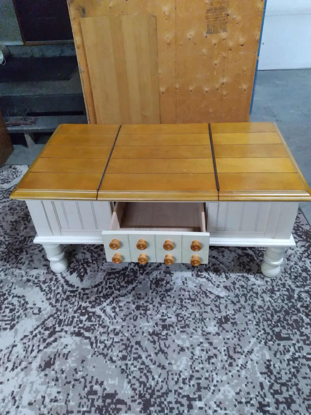 Coffee Table with Storage - photo 4