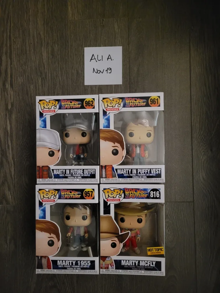 New Funko Pop! Back to the Future Figures