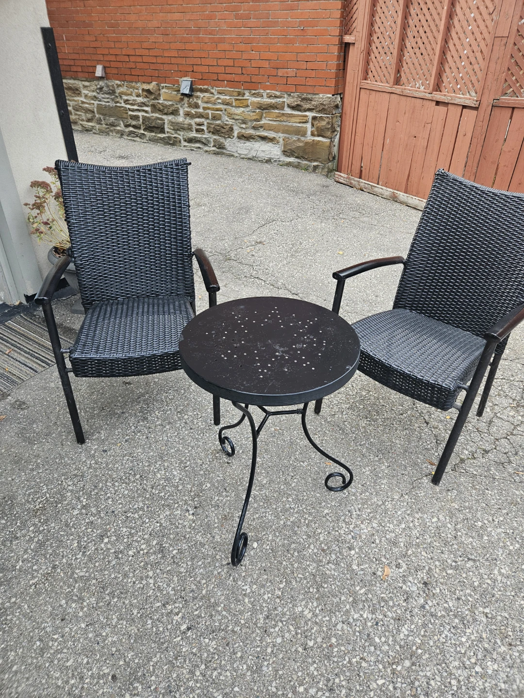 Patio Set - 2 Chairs & Table
