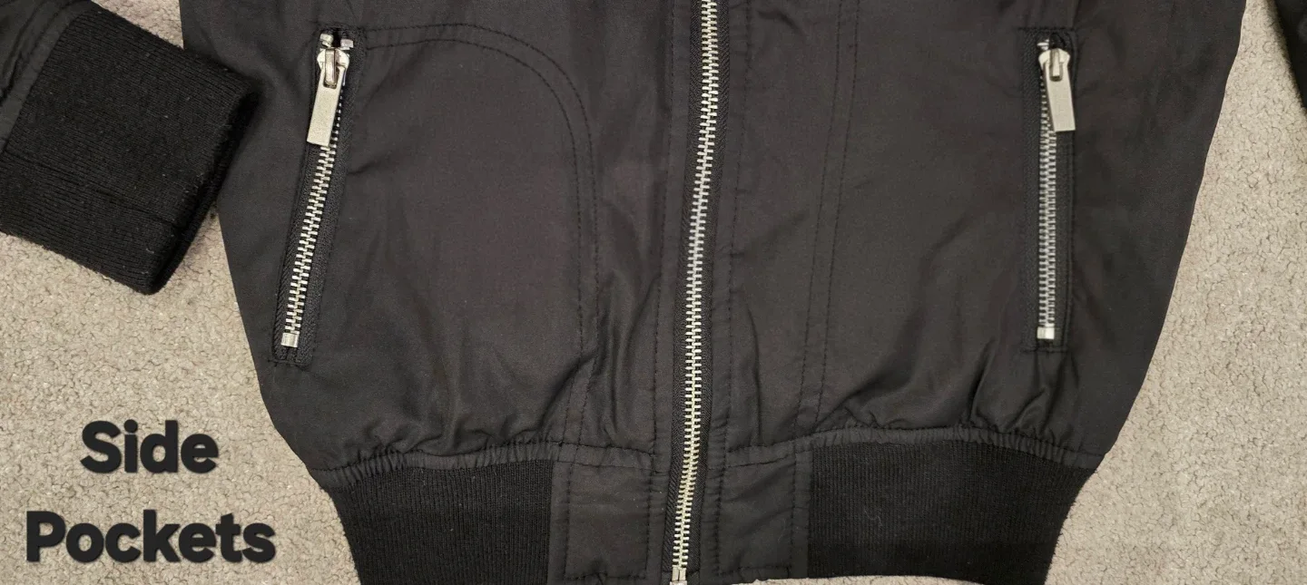 Little Boys Cute Bomber Jacket! - Size 5 / 6 image indicator(3)