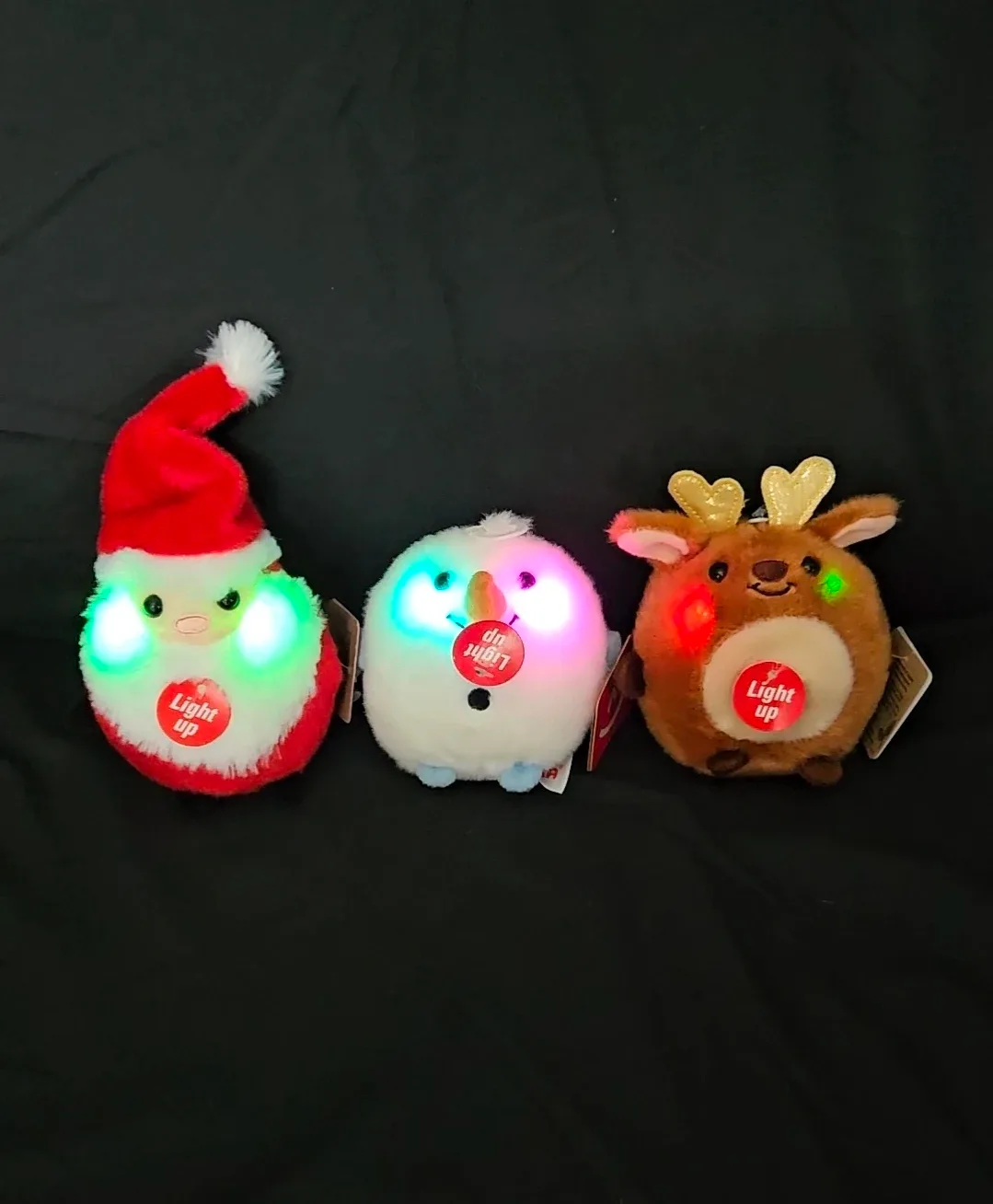 Light Up Christmas Plush (small) - Set of 3 image indicator(2)