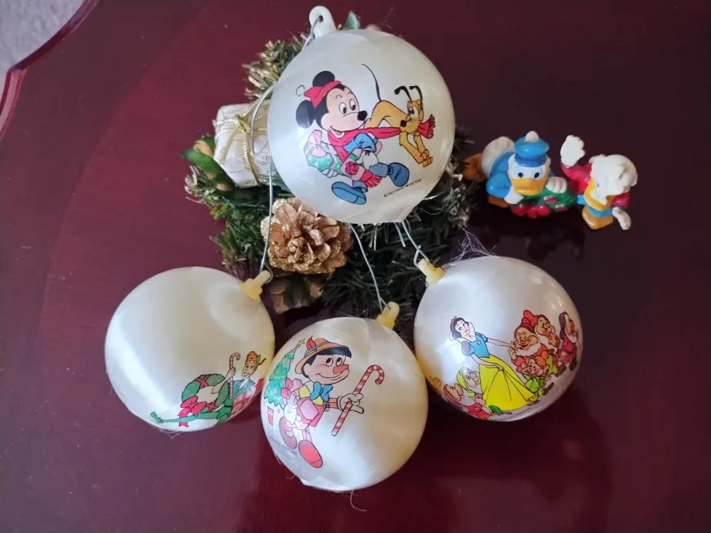 Vintage Disney Christmas Ornaments