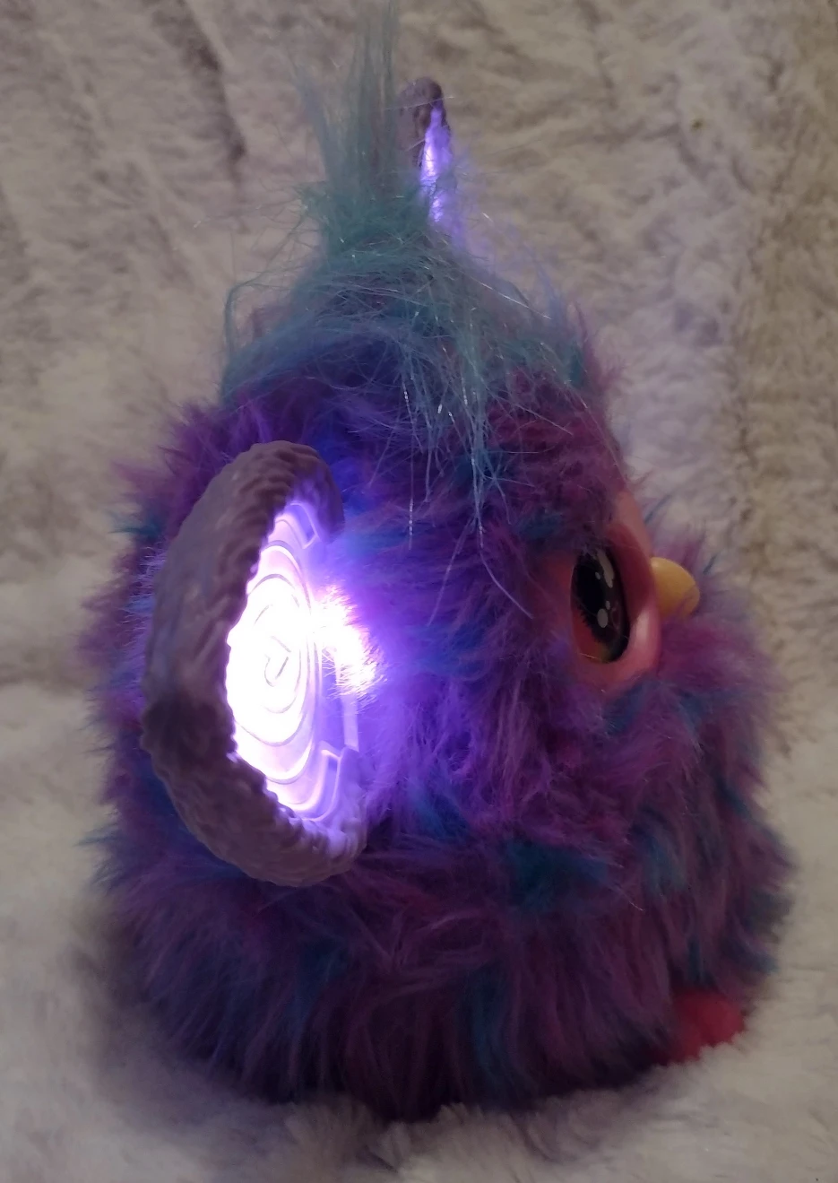 Hasbro Furby 2023 Interactive Purple Blue Talks Move Light - photo 5