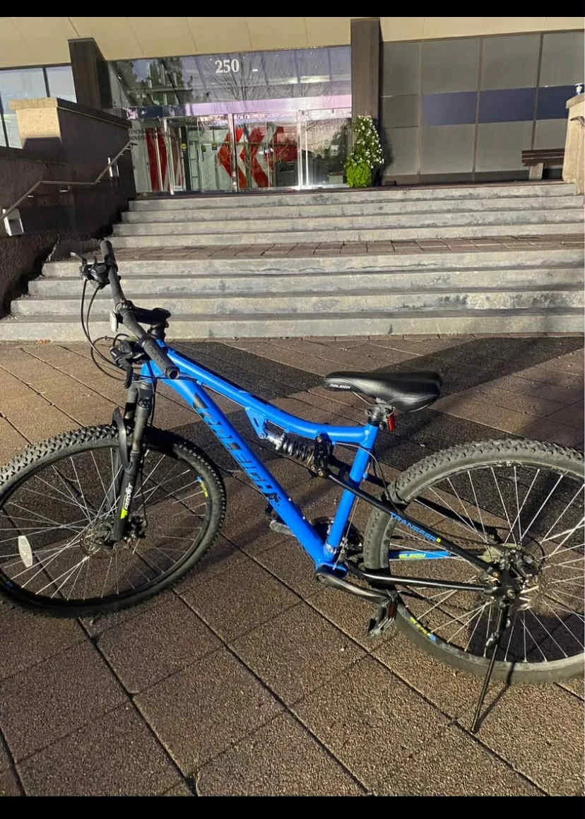 Raleigh Huck Dual-Suspension Mountain Bike, 29-in, Light Blue - photo 3
