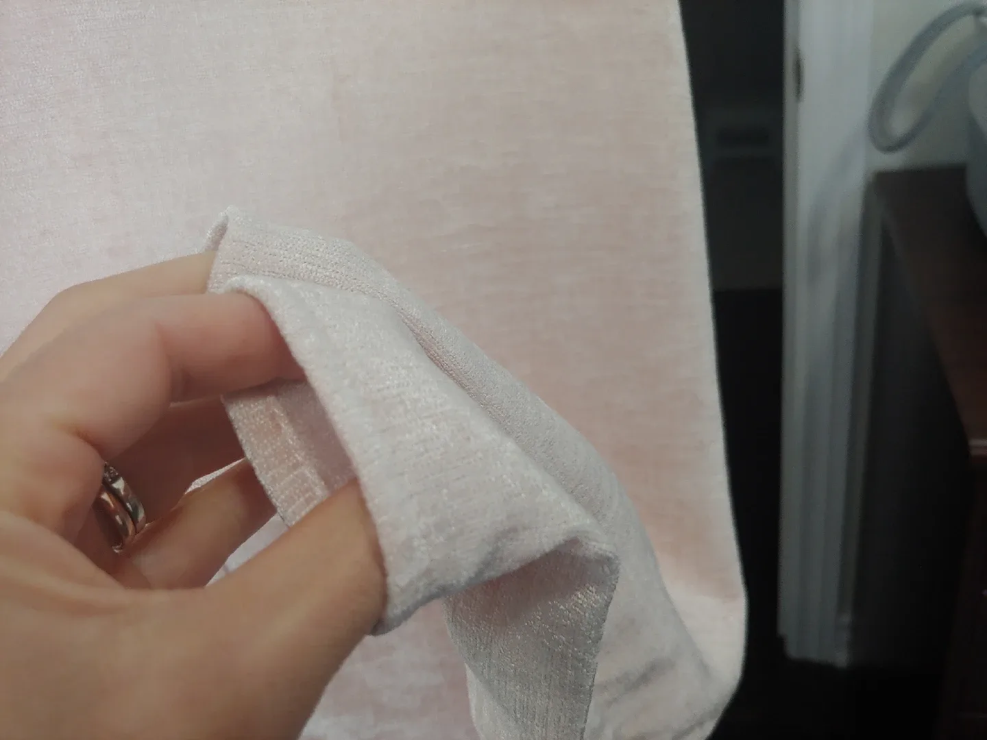 Pink Velvet Curtain Panels 🥕 image indicator(6)