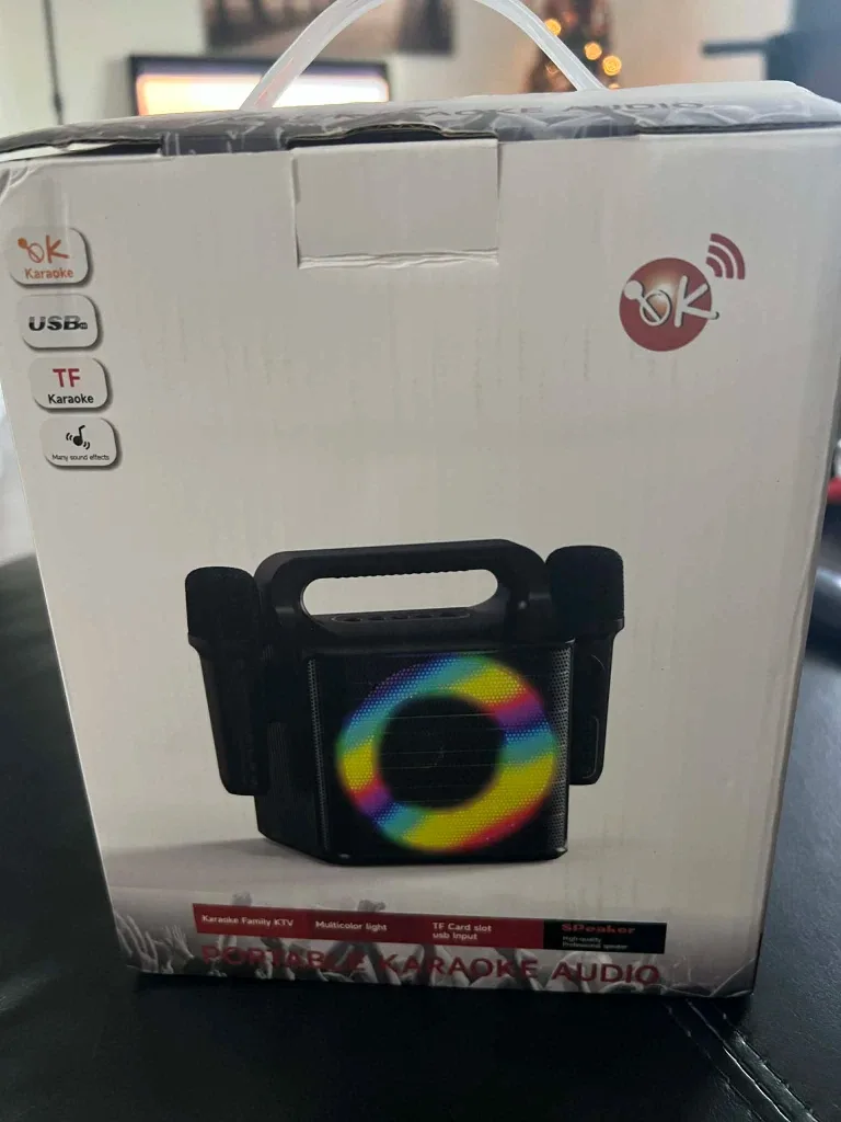 Portable Karaoke Audio System - Party Joy image indicator(5)