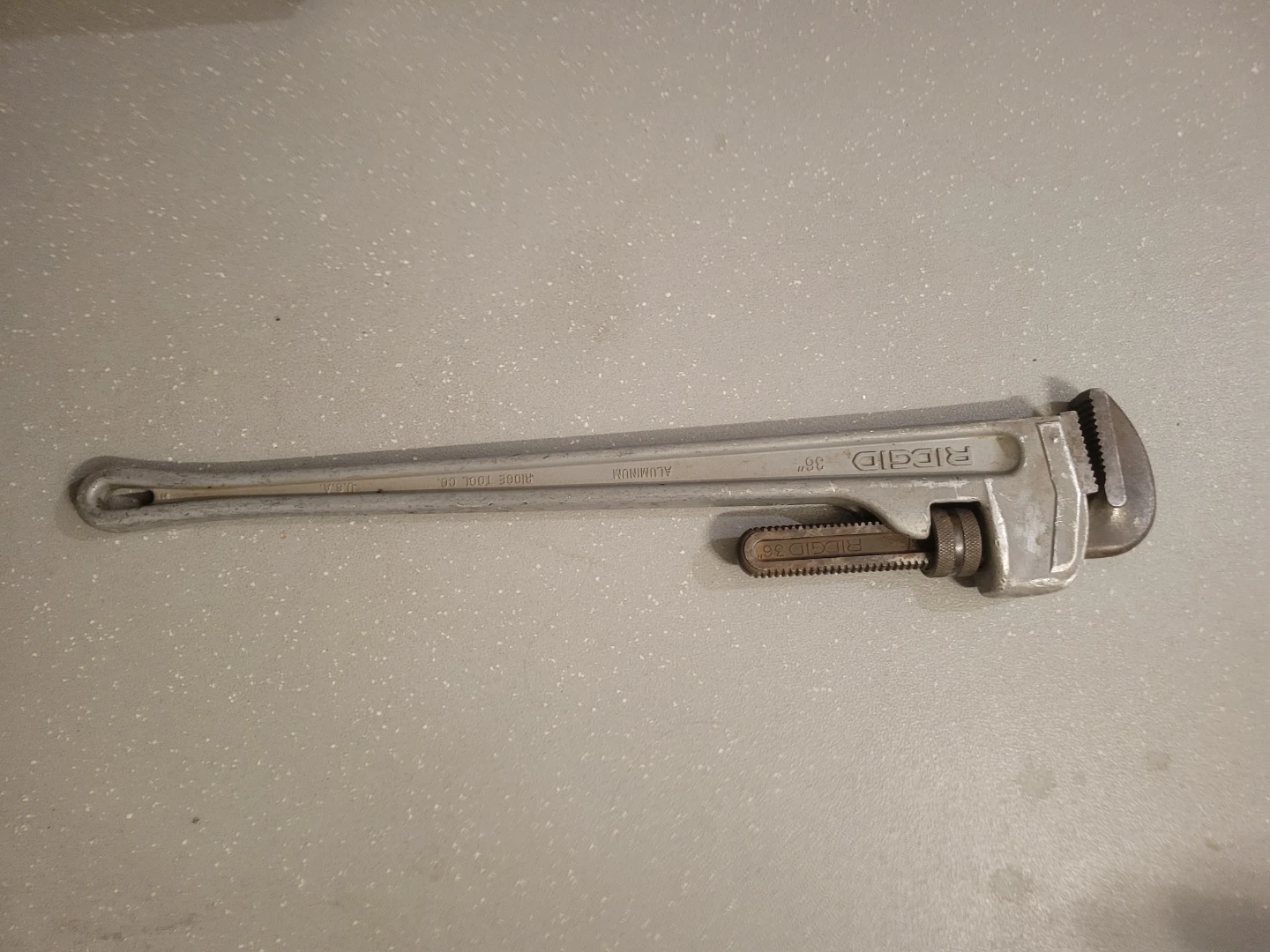 Ridgid 36" Aluminum Pipe Wrench