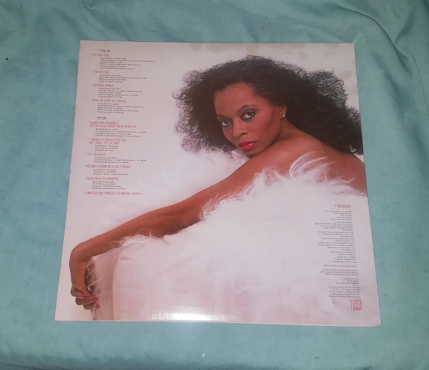 Diana Ross To Love Again VG + Vinyl LP 1981 Motown Records image indicator(3)