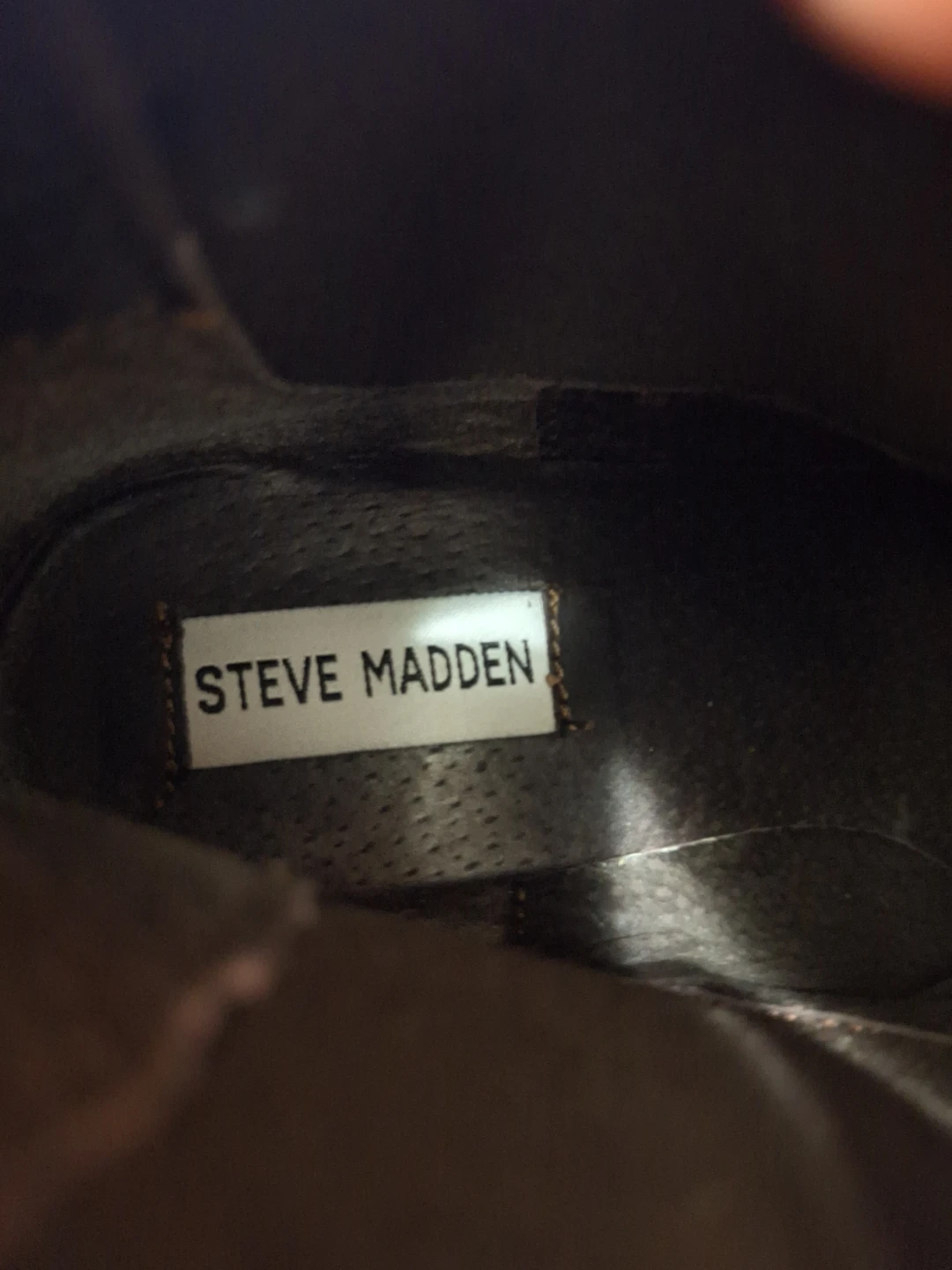 Steve Madden Brown Leather Ankle Boots - Size 10 - photo 3